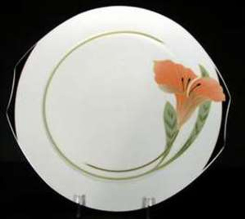 Villeroy and Boch - Iris~Peach and Black - Dinner Plate - MW