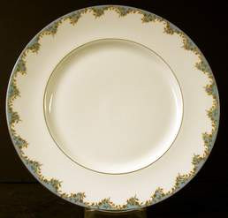 Royal Doulton Marlborough Light Blue Salad Plate, 8".
