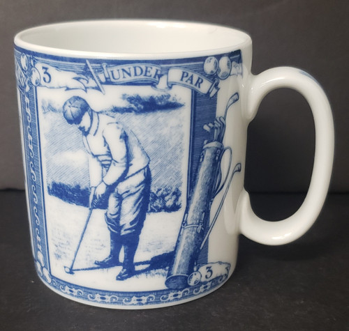 Spode Blue Room Collection Mug Golfer.