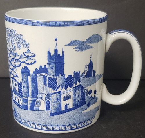 Spode Blue Room Collection Mug Gothic Castle.