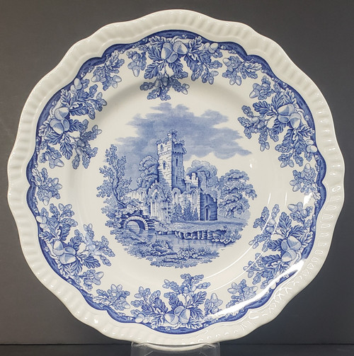 Spode Regency Collection (blue Room Collection) Dinner Plate - Ruins.