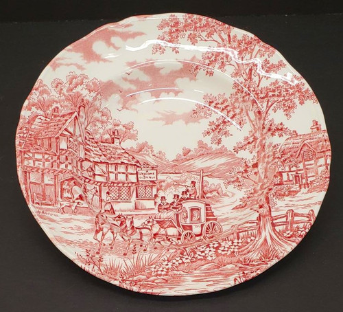 Meakin Alfred - Coaching Days~Pink - Round Bowl - N
