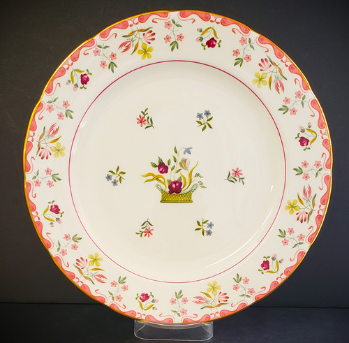 Wedgwood Bianca (Williamsburg Mark) Salad Plate, 8 3/8"