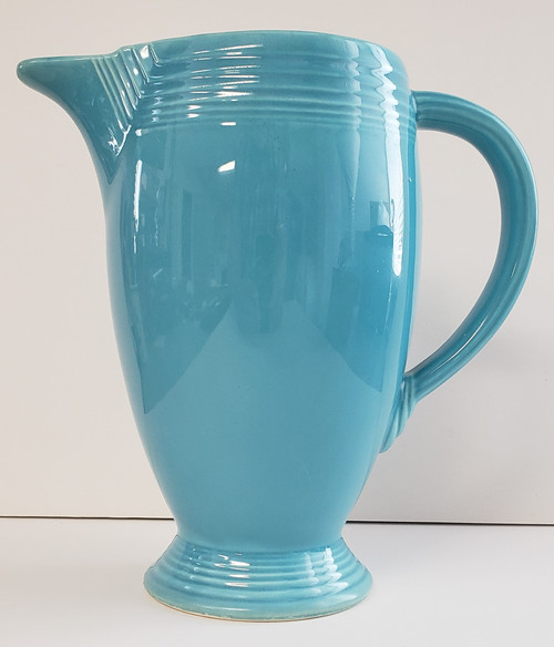 Homer Laughlin Fiesta Turquoise (Older) Coffee Pot - No Lid 4" in the Homer Laughlin Fiesta Turquoise (Older) pattern. Shop C