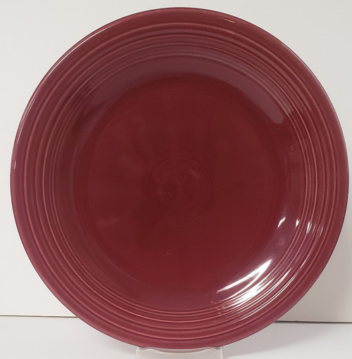 Homer Laughlin Fiesta Cinnabar Dinner Plate 2". Collectible replacement piece available at China Lane. Homer Laughlin Fiesta Cinnabar Dinner Plate 2". Collectible replacement piece available at China Lane.