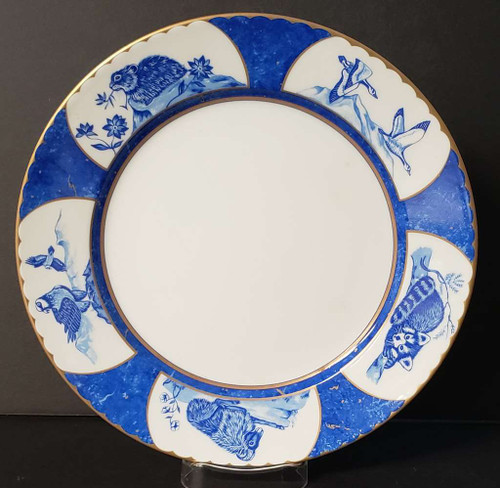 Shop Chase Lynn Leopard Lazuli Dinner Plate replacement at China Lane.
