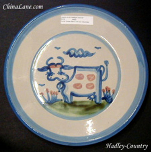 Hadley M.A. Country Salad Plate - About New 4" from Hadley M.A. Country. Replacement piece from China Lane.