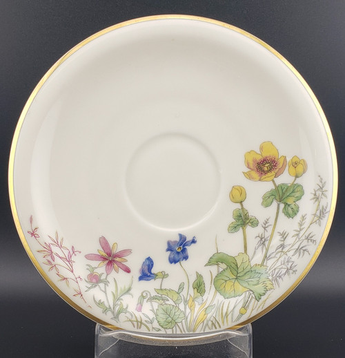 Franconia - Krautheim - Meadow Flowers - Saucer- Large Decor J - N