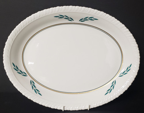 Hanover Coronation Platter 14 - About New 8". Collectible replacement piece available at China Lane.