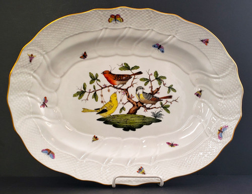 Herend Replacement China - Rothschild Bird (RO) - Platter #1101 - N