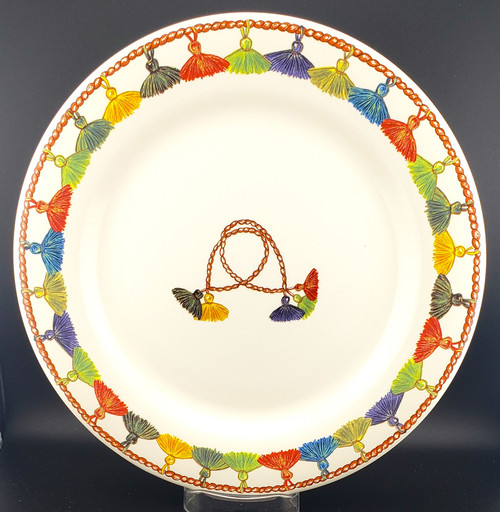 Gien Taffetas Dinner Plate, 10 3/4"