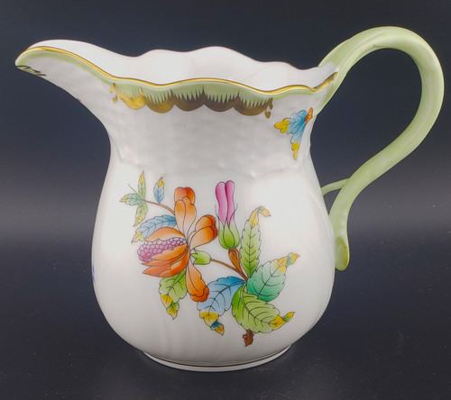 Herend Replacement China - Queen Victoria~Green Border - Creamer - N