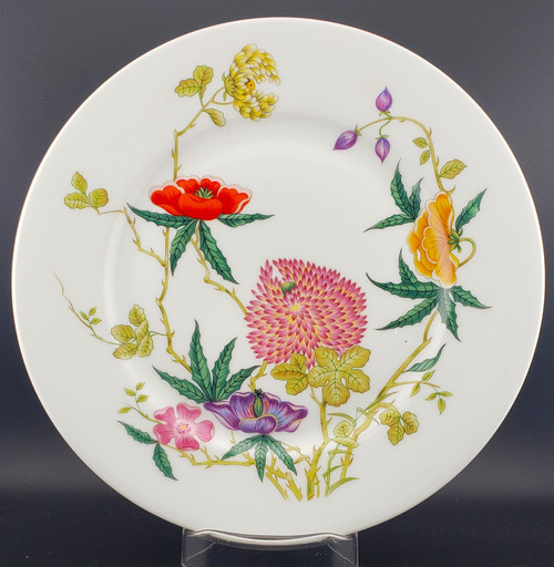 Ceralene Dioraflor Luncheon Plate, 8 3/4"