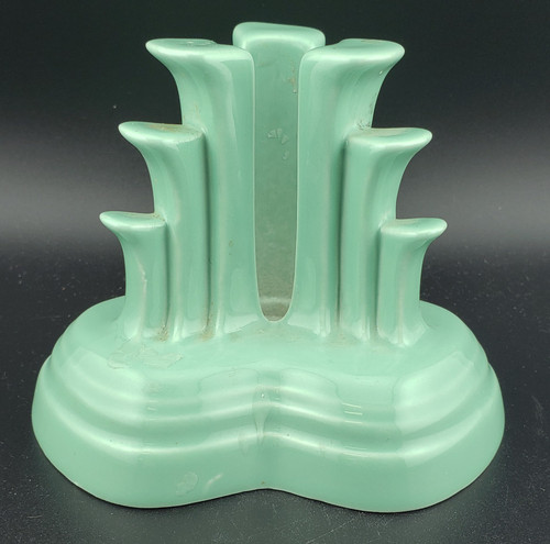 Homer Laughlin Fiesta Seamist Green Tripod Candle Holder 2" in the Homer Laughlin Fiesta Seamist Green pattern. Shop China La