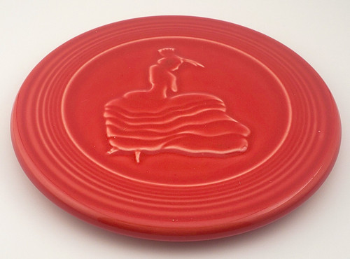 Homer Laughlin Replacement China - Fiesta ~ Scarlet - Trivet - N