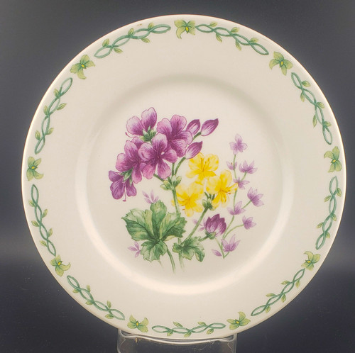 Thomson Pottery Replacement China - Floral Garden - Salad Plate - Geraniums - N