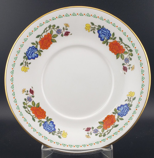 Aynsley - Famille Rose - Saucer- Edge trim - N