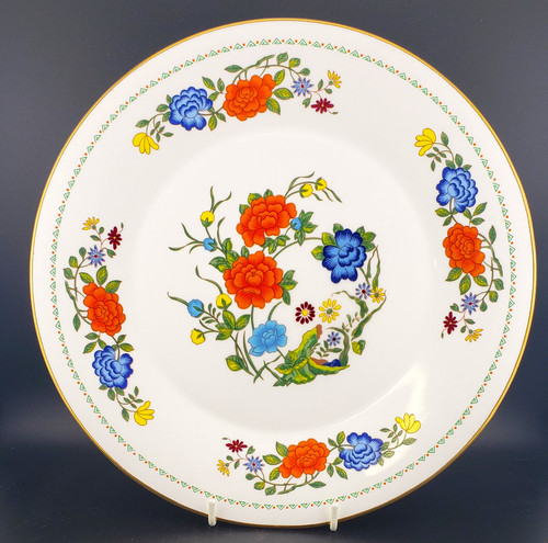 Aynsley - Famille Rose - Dinner Plate- Trim off edge - AN