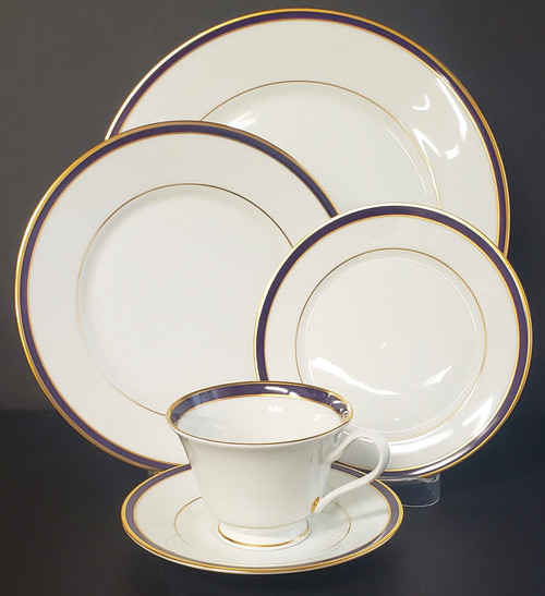 Oxford - Annapolis Blue - Place Setting - 5 Piece - N