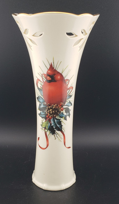 Lenox - Winter Greetings (Fine China) - Vase - Pierced - N