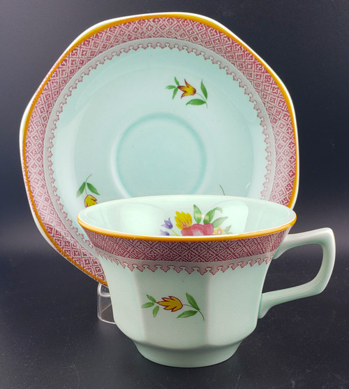 Adams - Lowestoft (Newer) - Cup and Saucer - N