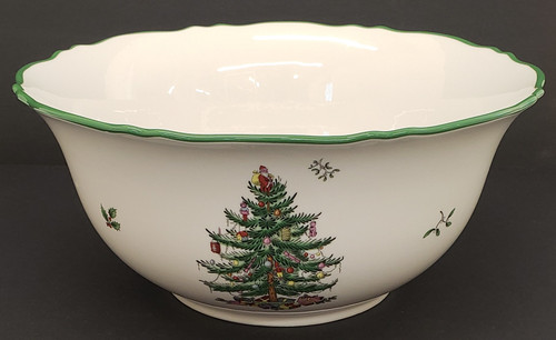 Spode - Christmas Tree (Green Trim) - Punch Bowl - N