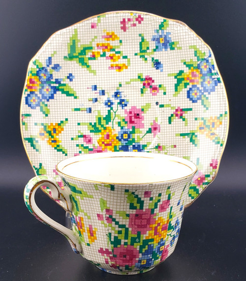 Royal Winton - Queen Anne - Cup and Saucer - AN