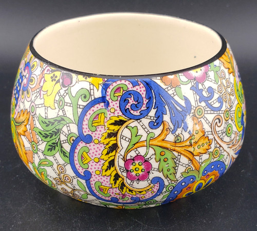 Royal Winton - Paisley Blue - Open Sugar Bowl - AN