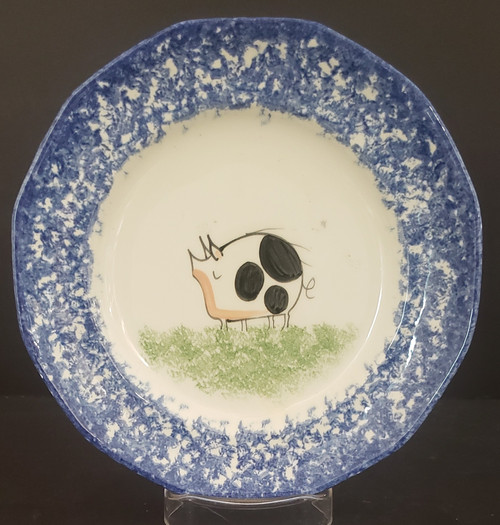 Molly Dallas - Molly's Cows - Salad Plate - Pig - N