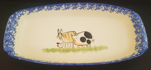 Molly Dallas - Molly's Cows - Bread Tray - N