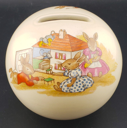 Royal Doulton - Bunnykins (Albion Shape) - Bank - Doll House - N