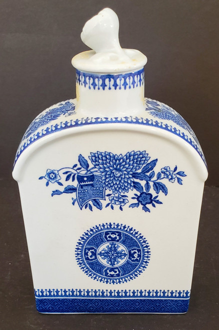 Spode - Fitzhugh Blue - Tea Caddy - N