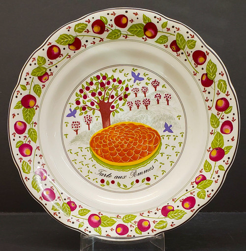 Gien - Les Tartes - Salad Plate- Pommes - N