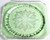 Jeannette Glass - Adam ~ Green - Platter