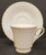 Mikasa Fluted Gold Footed Cup and Saucer Set
