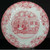 Johnson Brothers Coaching Scenes Pink Salad Plate - collectible replacement piece by Johnson Brothers.