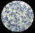 Johnson Brothers - Old Bradbury ~ Blue on White - Dinner Plate