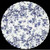 Johnson Brothers - Old Bradbury ~ Blue on White - Dinner Plate