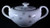 Creative Platinum Star Burst 1014 Sugar Bowl. Collectible piece.