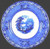 Royal Staffordshire - Jenny Lind ~ Blue - Sugar Bowl