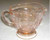 Federal Glass - Sharon ~ Pink - Creamer