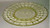 Hocking Glass - Block Optic ~ Yellow - Salad Plate