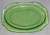 Federal Glass - Parrot ~ Green - Platter