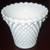 Fenton - White Hobnail - Footed Bowl #3723