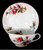 Sango (Japan China) - Moss Rose ~ Gold Trim - Saucer