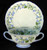 Shelley - Harebell 13590 - Cream Soup Bowl and Saucer