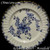 Royal Worcester - Mansfield~Blue - Bread Plate