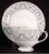 Wedgwood - White Dolphins R4652 - Cup and Saucer