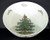 Spode - Christmas Tree~Green Trim S3324 - Salad Serving Bowl