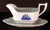 Wedgwood - American Clipper~Blue (York Shape) - Gravy Boat